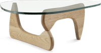 Noguchi Style Coffee Table Solid Oak/Large image.