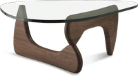 Noguchi Style Coffee Table Walnut/Large image.