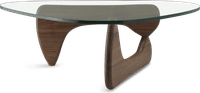 Noguchi Style Coffee Table Walnut/Large image.