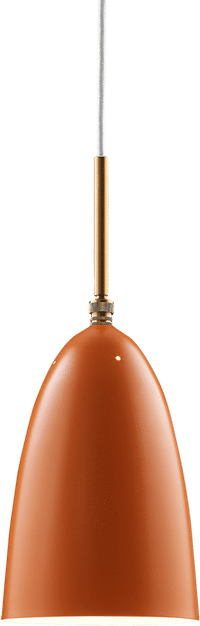 Grasshopper Style Pendant Lamp Orange image.