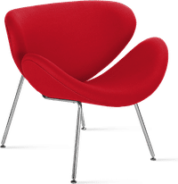 Orange Slice Chair Deep Red image.