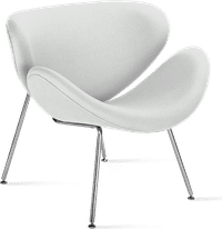 Orange Slice Chair White image.