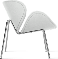 Orange Slice Chair White image.