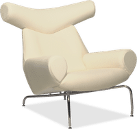 OX Chair  Premium Leather/Cream image.