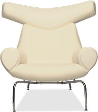 OX Chair  Premium Leather/Cream image.
