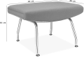 OX Ottoman Wool/White image.