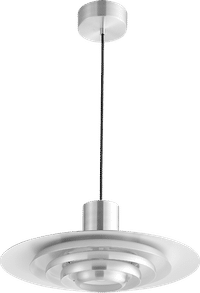 P376 KF2 Pendant Lamp Aluminium image.