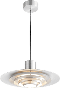 P376 KF2 Pendant Lamp Aluminium image.