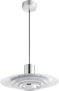 P376 KF2 Pendant Lamp Chrome image.