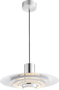 P376 KF2 Pendant Lamp Chrome image.