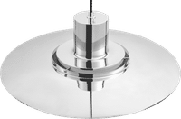 P376 KF2 Pendant Lamp Chrome image.
