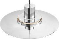 P376 KF2 Pendant Lamp Chrome image.