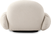 Pacha Style Armchair Black/Creamy Boucle/Boucle image.