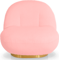 Pacha Style Lounge Chair Gold/Pink image.