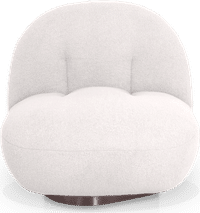 Pacha Style Lounge Chair Black/White image.