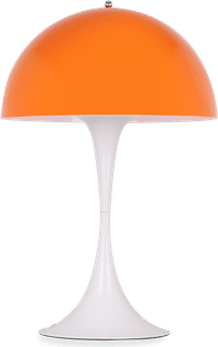 Panthella Style Table Lamp Orange image.