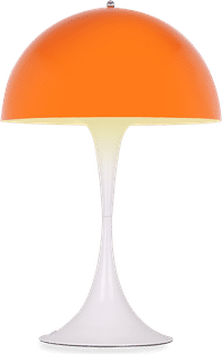 Panthella Style Table Lamp Orange image.