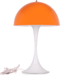 Panthella Style Table Lamp Orange image.