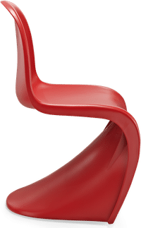 Panton S Chair  Red image.