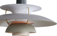 PH 5 Pendant Lamp Shades of Grey image.