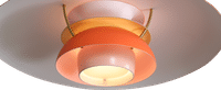 PH 5 Pendant Lamp Shades Of Red image.