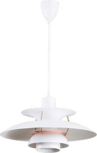 PH 5 Pendant Lamp Shades Of White image.