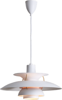 PH 5 Pendant Lamp Shades Of White image.