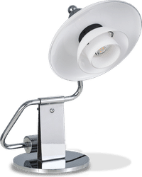 PH 2-2 Piano Style Table Lamp Chrome image.