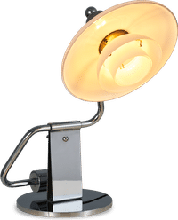 PH 2-2 Piano Style Table Lamp Chrome image.