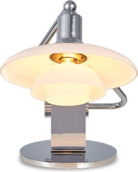 PH 2-2 Piano Style Table Lamp Chrome image.