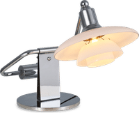 PH 2-2 Piano Style Table Lamp Chrome image.