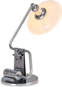 PH 2-2 Piano Style Table Lamp Chrome image.