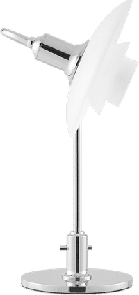 PH 2-2 Question Mark Style Table Lamp Chrome image.