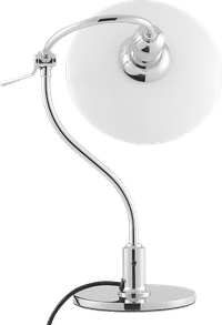 PH 2-2 Question Mark Style Table Lamp Chrome image.