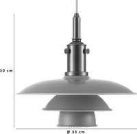 PH 3.5-3 Pendant Lamp  Orange image.