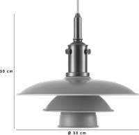 PH 3.5-3 Pendant Lamp  PH Red image.