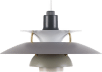 PH 5 Pendant Lamp - Mini Shades of Grey image.