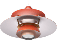 PH 5 Pendant Lamp - Mini Shades Of Red image.