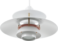 PH 5 Pendant Lamp - Mini Shades Of White image.