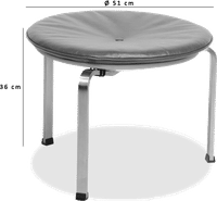 PK33 Stool Black image.