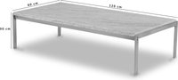 PK63 Coffee Table White Marble image.