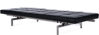 PK80 Daybed Premium Leather/Black image.