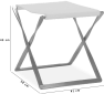 Pk91 Stool White image.