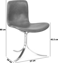 PK9 Chair  Black  image.