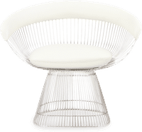 Platner Armchair White image.