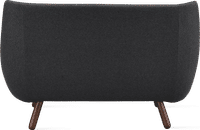 Poet 2 Seater Sofa Deep Red image.