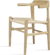 PP68  - Dining Chair - Natural Cord Ash/Natural image.