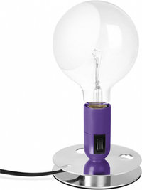 Lampadina Style Lamp Purple image.