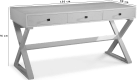 Quinn Desk White image.