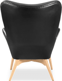 R160 Contour Chair Premium Leather/Black  image.